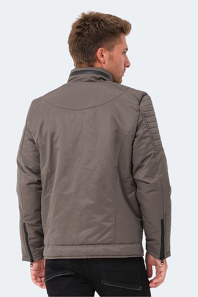Slazenger GALIT IN Ανδρικά Παλτό & Παλτό Σκούρο Γκρι