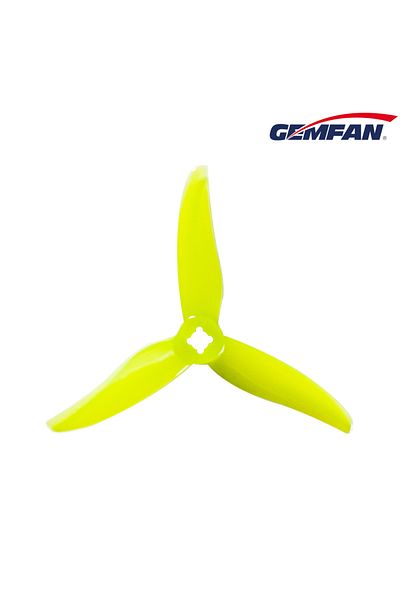 Choice 2pairs Yellow 4PCS/2Pairs Gemfan Hurricane 3520 3.5X2X3 3-Blade PC Propeller for RC FPV Freestyle 3.