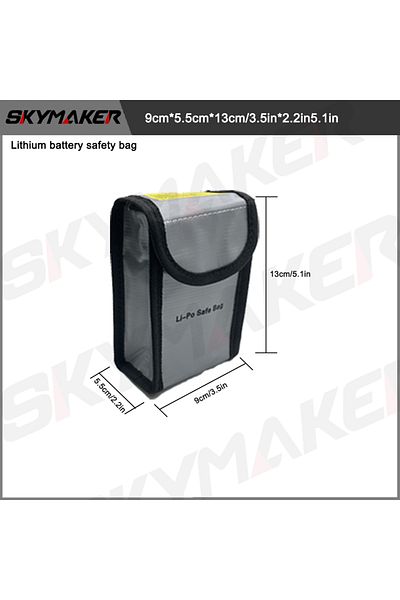 Choice 13-9-6cm LiPo Battery Safety Bag Fireproof Waterproof High Quality RC Safe Guard Charge Sack for Lip