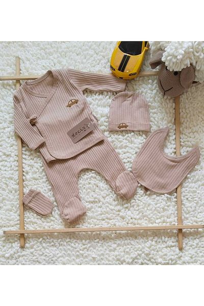 Necix's Baby Newborn Organic Natural 5-Piece Hospital Discharge Set Ncxhospital