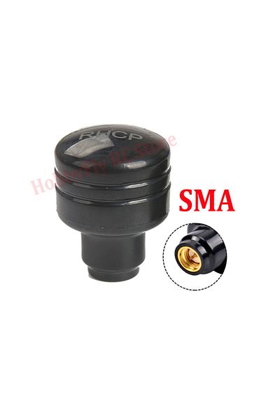 Choice 1PCS SMA Black Super Mini Stubby Antenna Transmitter 5.8G Antenna 5dBi RHCP RP-SMA / SMA for FPV RC