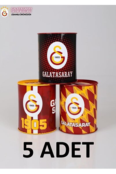 Timon 5 Adet Galatasaray 12 Cm Lisanslı Kumbara Karışık Asorti