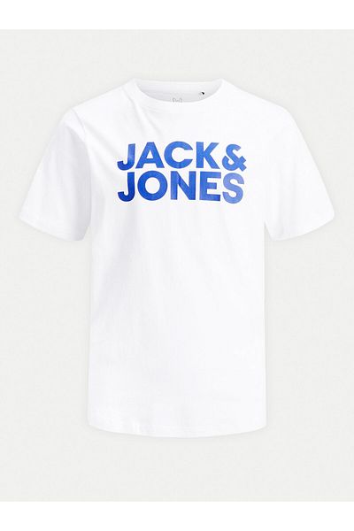 Jack & Jones Tricou Jack Jones Junior pentru băieți 12152730 Alb
