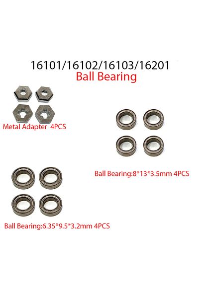 Choice 604456 16101 16102 16103 16201 High Speed Racing 1/16 4WD 50Km/h RC Car Original Spare Parts Rece