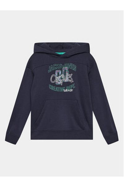 Jack & Jones Hanorac Jack Jones Junior pentru băieți 12243086 Bleumarin