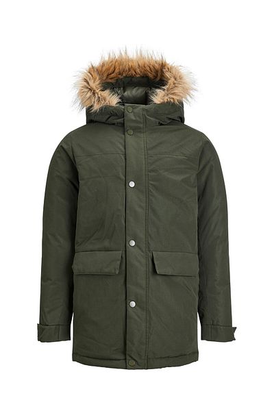Jack & Jones jack jones junior Boy Winter Jacket 12236551 Green