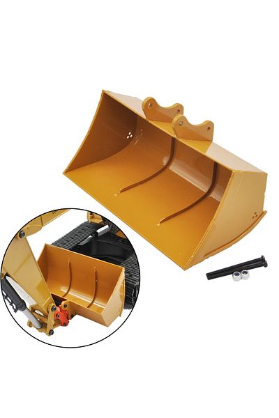 Choice Bucket 09 Huina Metal Bucket Ripper Winch For HUINA 550 580 592 593 594 Remote Control Excavator
