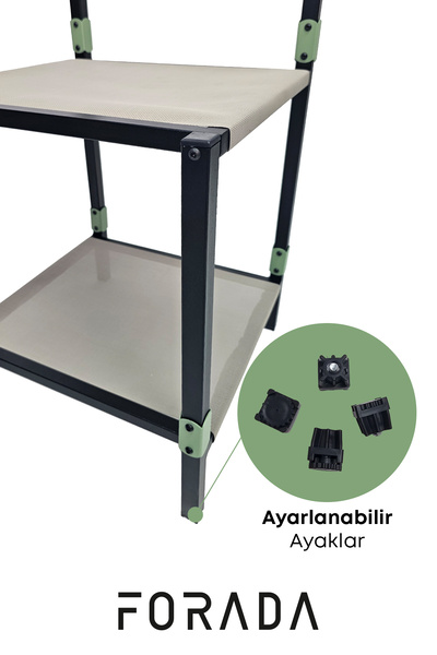 Forada Home & Style KÖŞE RAFI ASKILIKLI