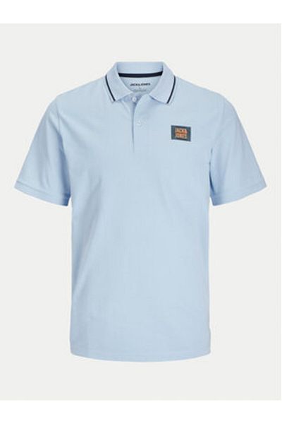 Jack & Jones Jack Jones Polo pentru bărbați 12269238 Albastru deschis