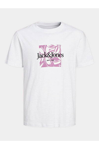 Jack & Jones Tricou Jack Jones Junior pentru băieți 12253973 Alb