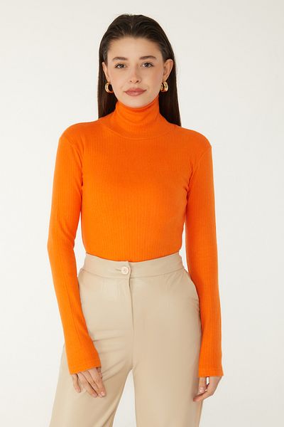 TOFİSA Ribbed Badi Orange - 26537