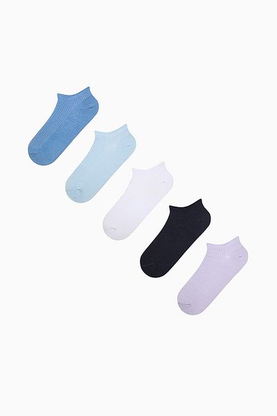 Penti Șosete ghete din 5 piese Blue Tones