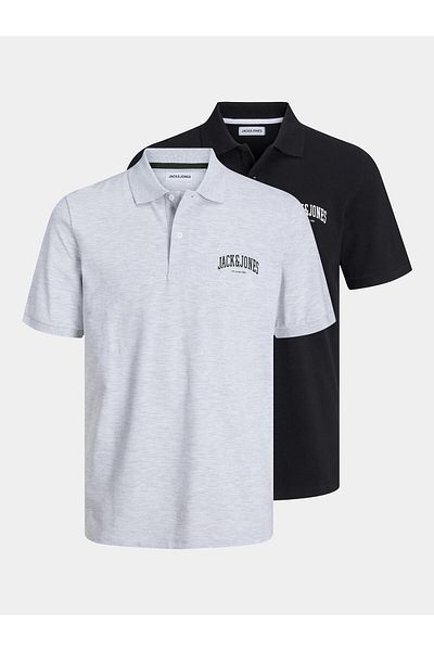 Jack & Jones Jack Jones Set de 2 Tricouri Polo pentru Bărbați 12257011 Colorat