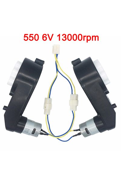 Choice 550 6V 13000rpm Children's electric car gearbox with 12V DC motor,kid's car engine 550 and 390, High