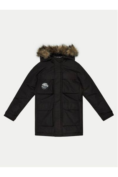 Jack & Jones Parka Jack Jones Junior pentru băieți 12258941 Negru