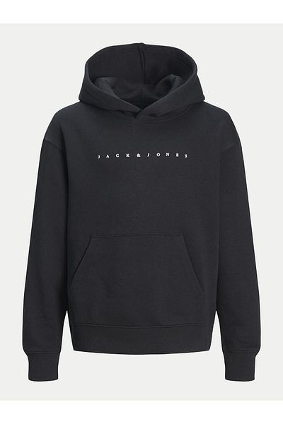 Jack & Jones Hanorac Jack Jones Junior pentru băieți 12237468 Negru
