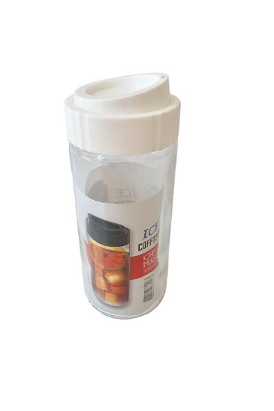 Cambu Coffee Mug 500 ml & Glass Coffee Glass / White-17,5 X 6 cm