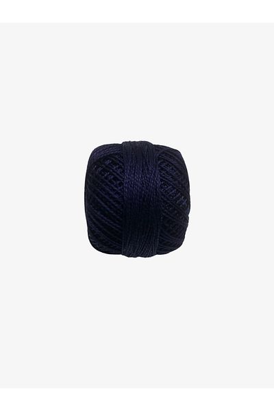 Yiğit Kumaş Embroidery Thread (Etamine Thread) Anchor No:8 Navy Blue Color 152