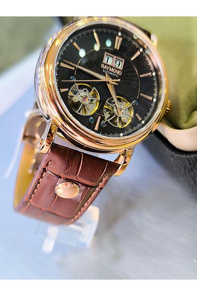 Raymond Automatic Mechanism Men's Wristwatch