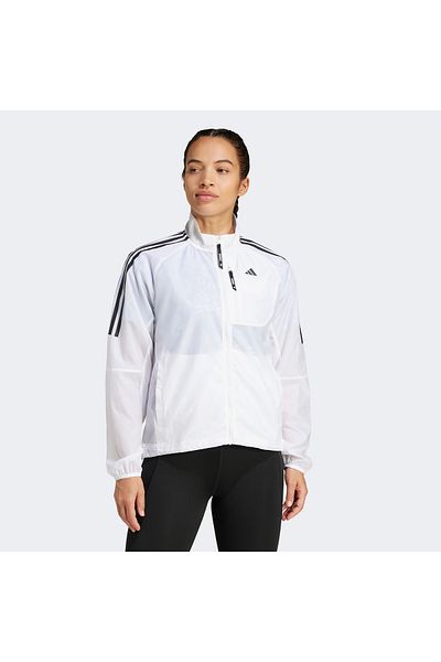 adidas Own The Run γυναικείο λευκό μπουφάν (JD7755)