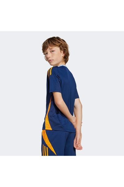 adidas Real Madrid 24-25 Tiro Kids Navy Blue Football Top