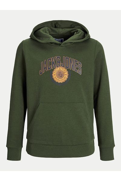 Jack & Jones Hanorac Jack Jones Junior pentru băieți 12266761 Verde
