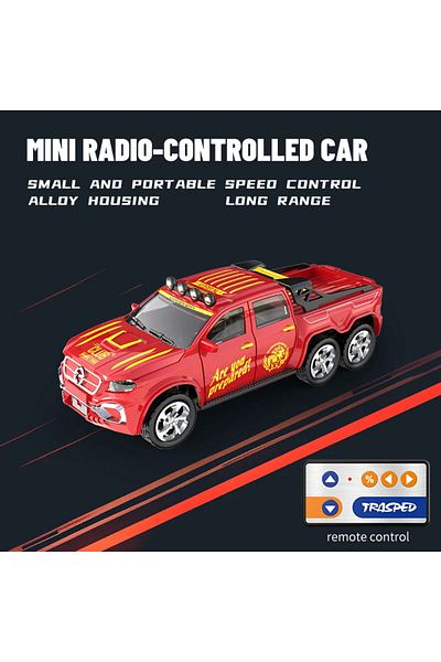 Choice 8801b New Rc Car Mini Alloy 1/64 Remote Control Car Convenient To Carry 60 Minutes Of Work Time Chil