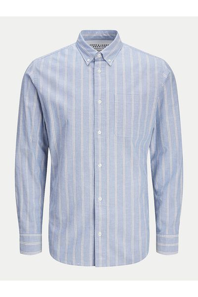 Jack & Jones Cămașă bărbătească Jack Jones 12192150 Albastră