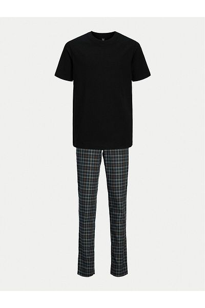 Jack & Jones Pijamale Jack Jones Junior pentru băieți 12264244 Negru