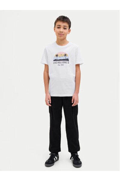 Jack & Jones Tricou Jack Jones Junior pentru băieți 12269922 Alb