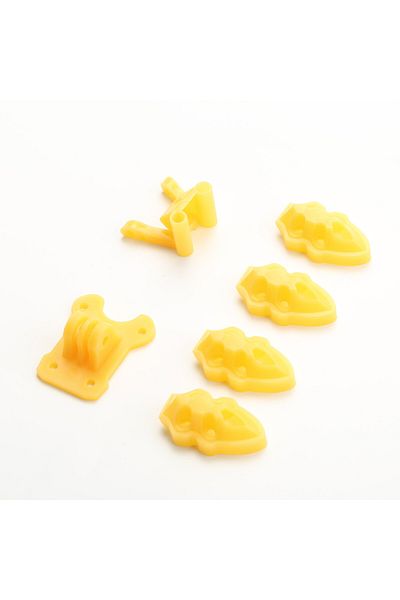 Choice Yellow 3D Printed Printing TPU Parts GOPRO Camera Mounting/Antenna/Motor Mounting Base for FPV Mark4
