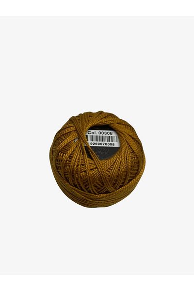 Yiğit Kumaş Embroidery Thread (Etamine Thread) Anchor No:8 Salmon Color 308