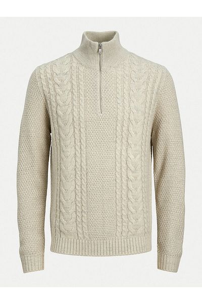 Jack & Jones jack jones Mens Sweater 12260826 Ecru