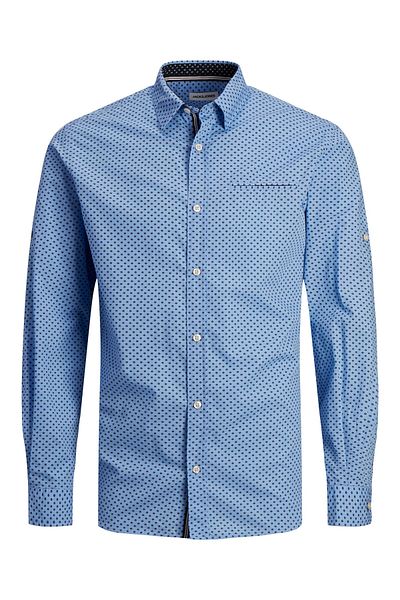 Jack & Jones Cămașă bărbătească Jack Jones 12235969 Albastră