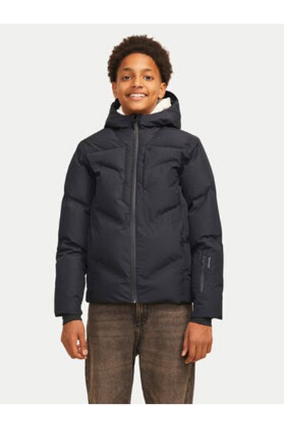 Jack & Jones Jachetă de iarnă Jack Jones Junior pentru băieți 12261353 Neagră