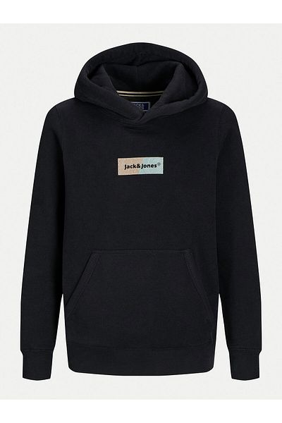 Jack & Jones Hanorac Jack Jones Junior pentru băieți 12263291 Negru