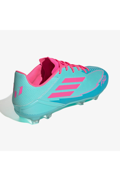adidas F50 League Messi Erkek Mavi Çim Saha Kramponu