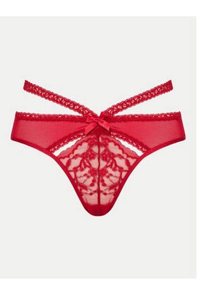 Hunkemöller hunkemoller Women's Set of 3 Brazilian Briefs 300280 Black, Red