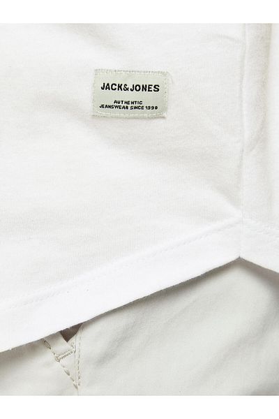 Jack & Jones jack jones Mens Set of 3 T-shirts 12191765 White