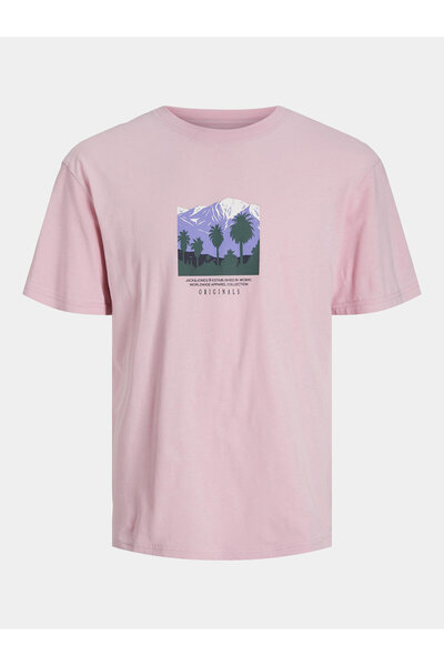 Jack & Jones Tricou bărbătesc Jack Jones 12253613 JORLUCCA violet