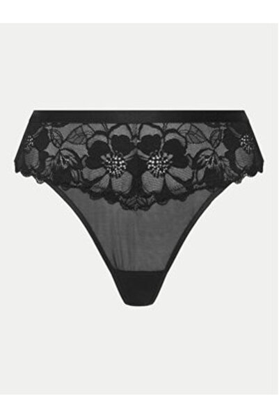 Hunkemöller hunkemoller Women's Thong 300460 Black