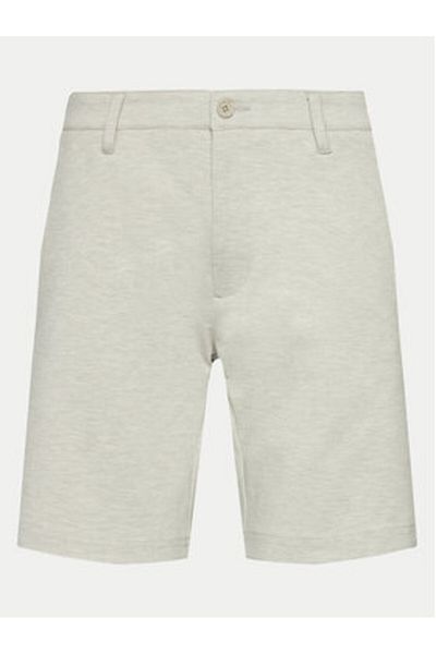 Indicode Pantaloni scurți din material textil INAalborg pentru bărbați, culoare bej, 70-371