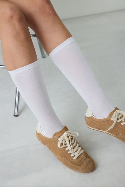 Penti Gerippte merzerisierte Socken