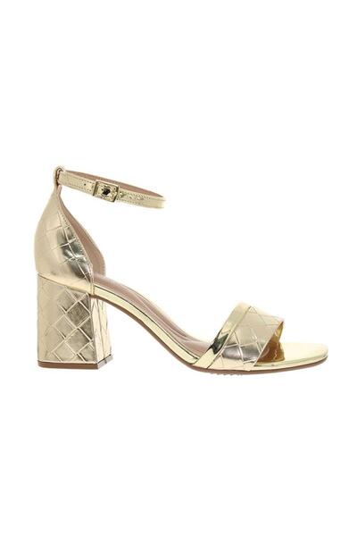 Beira Rio Ladies High Heel Sandals Golden | Made In Brazil