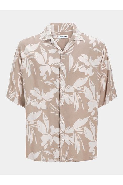 Jack & Jones Cămașă bărbătească Jack Jones 12248408 Bej