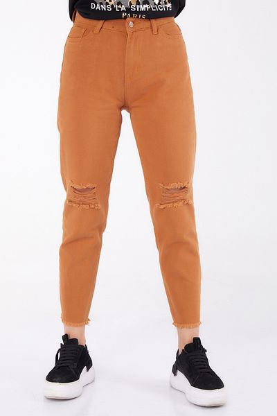 TOFİSA Gabardine Trousers Tan - 11603