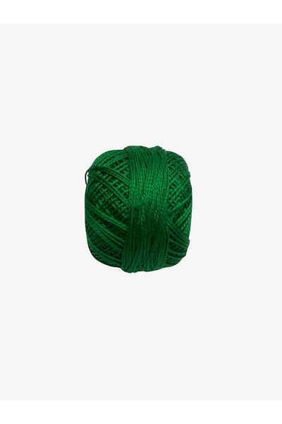 Yiğit Kumaş Embroidery Thread (Etamine Thread) Anchor No:8 Green Color 228