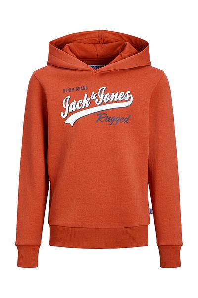 Jack & Jones Hanorac Jack Jones Junior pentru băieți 12212287 Portocaliu