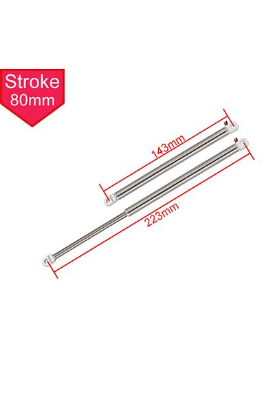 Choice 80mm Stroke Metal Electric Push Rod 10/30/ 50/ 80/100/130mm Stroke Built-in Motor 3V-6V Putter For R
