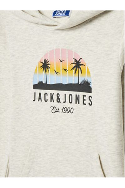 Jack & Jones Hanorac Jack Jones Junior pentru băieți 12269868 Bej